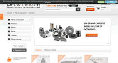 Desktop Screenshot of meca-dealer.com
